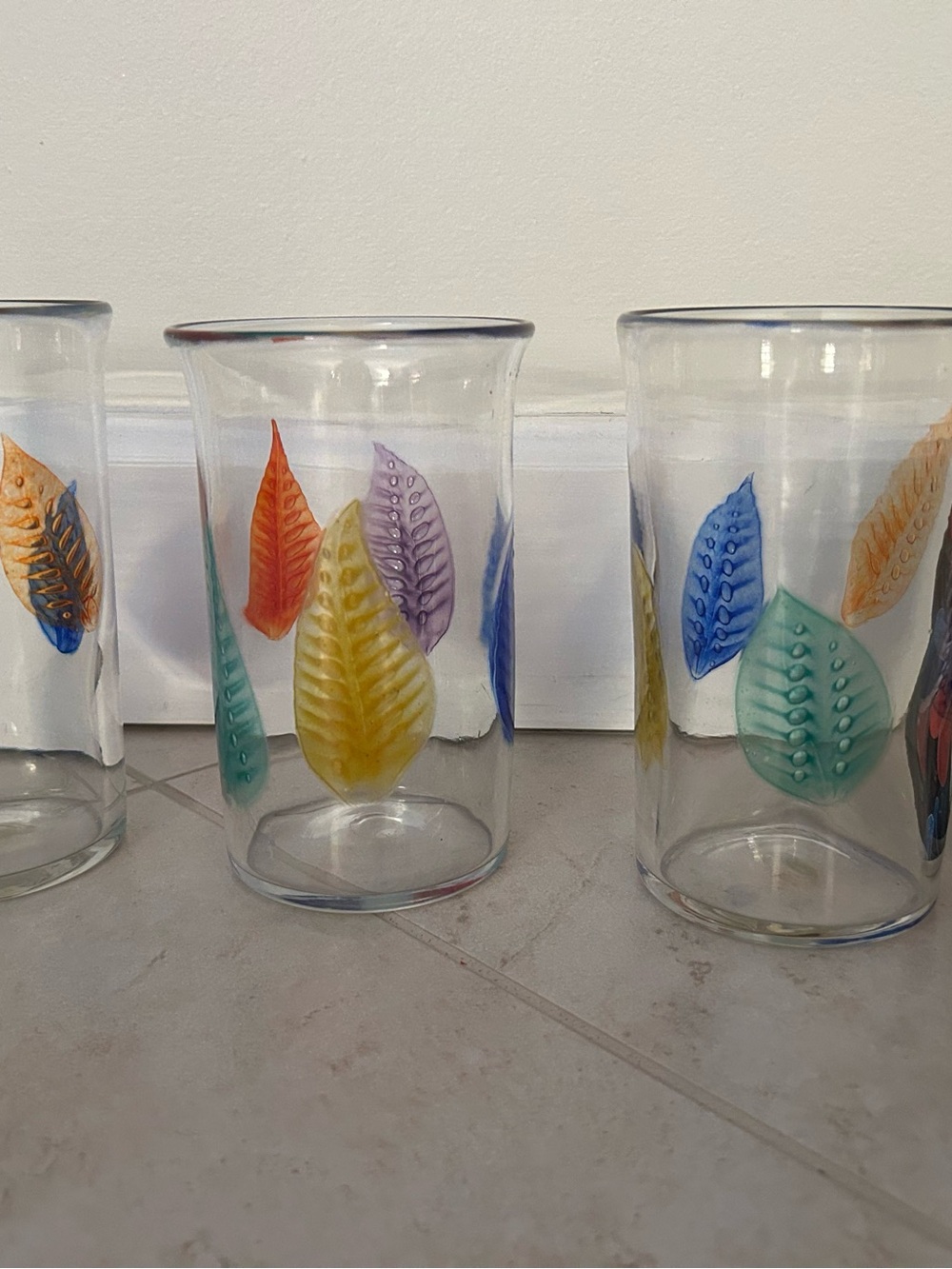 Burchetta 6" Highball Drinking Glass set of 3